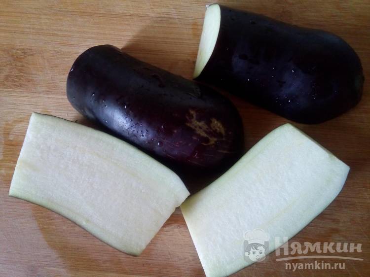 Острая закуска из баклажанов и перца по-корейски - фото шаг 2