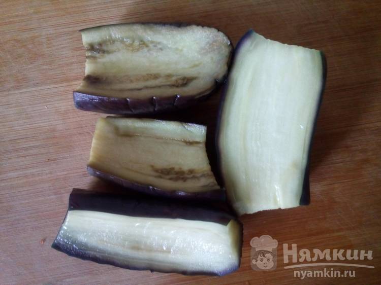 Острая закуска из баклажанов и перца по-корейски - фото шаг 3