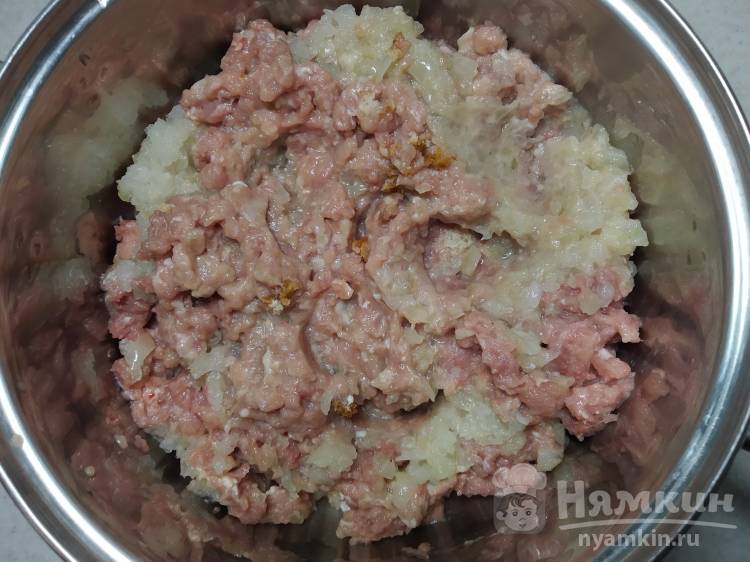 Тефтели диетические из мяса индейки с овощами - фото шаг 2