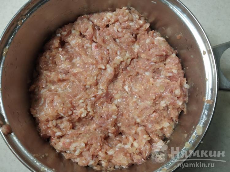 Тефтели диетические из мяса индейки с овощами - фото шаг 3