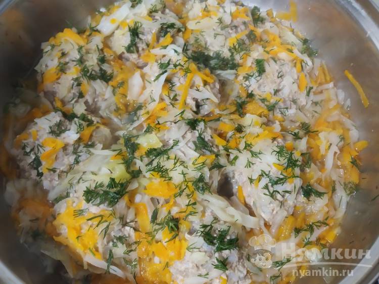 Тефтели диетические из мяса индейки с овощами - фото шаг 8