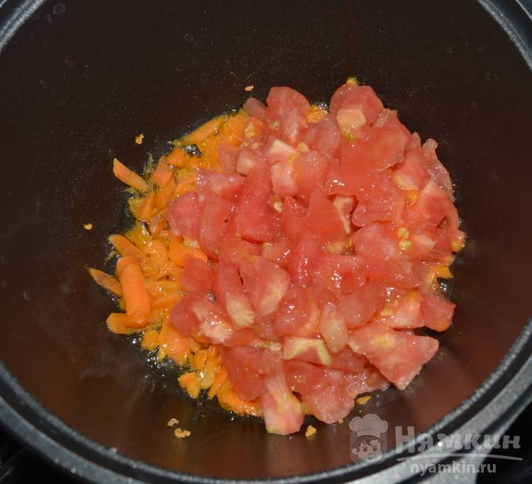 Щи из квашеной капусты на бульоне из индейки - фото шаг 3