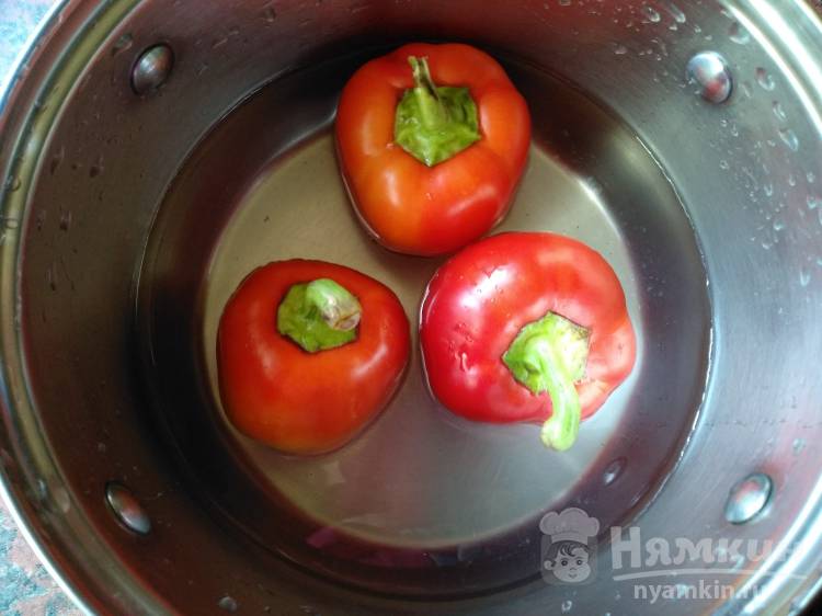 Фаршированный перец с овсянкой и мясом  - фото шаг 3