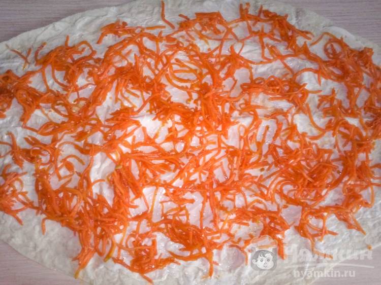Рецепты с колбасой и корейской морковью