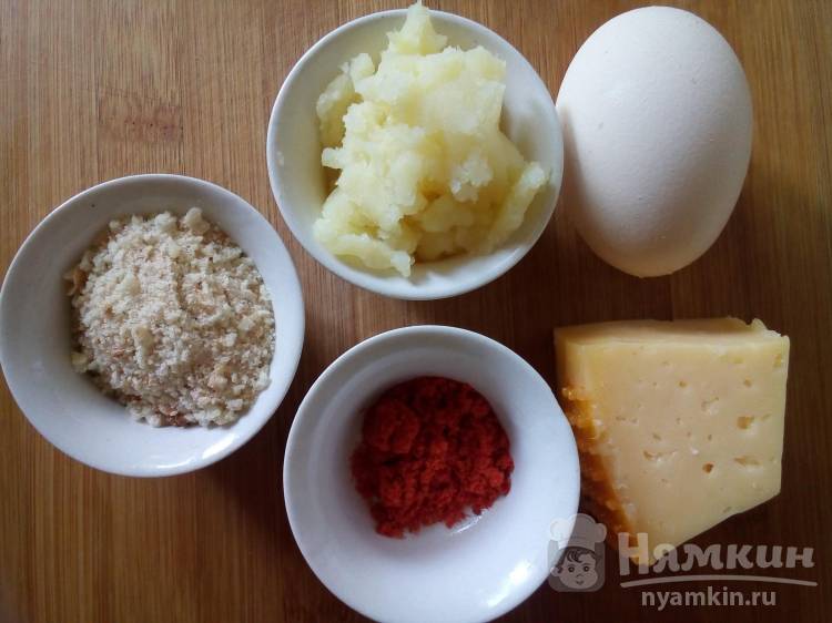 Картофельные шарики из пюре с сыром - пошаговые рецепты