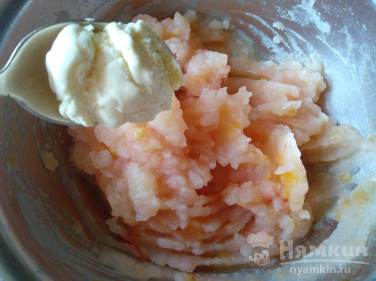 Картофельно-морковное пюре с помидором для детей - фото шаг 4