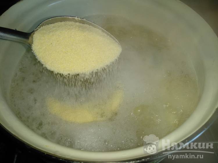 Овощной суп с манной крупой и острым перцем - фото шаг 4