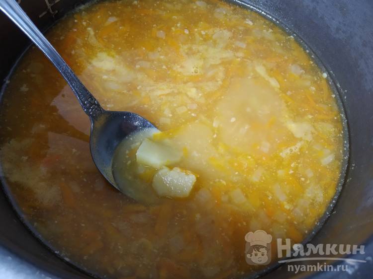 Суп на костном бульоне в мультиварке-скороварке