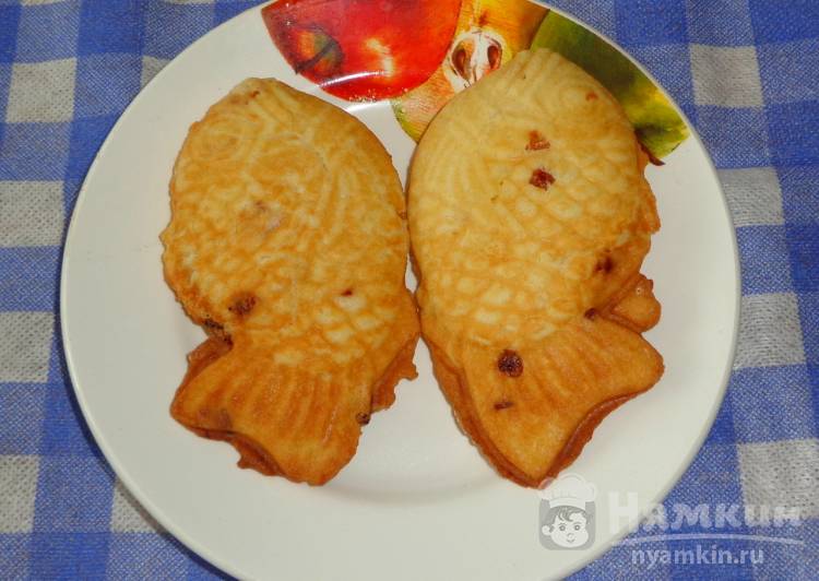 Печенье Рыбки с курагой и изюмом в мультипекаре  - фото шаг 7