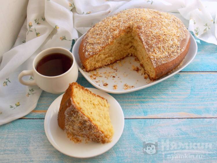 Пирог Жаренный кокос - фото шаг 11