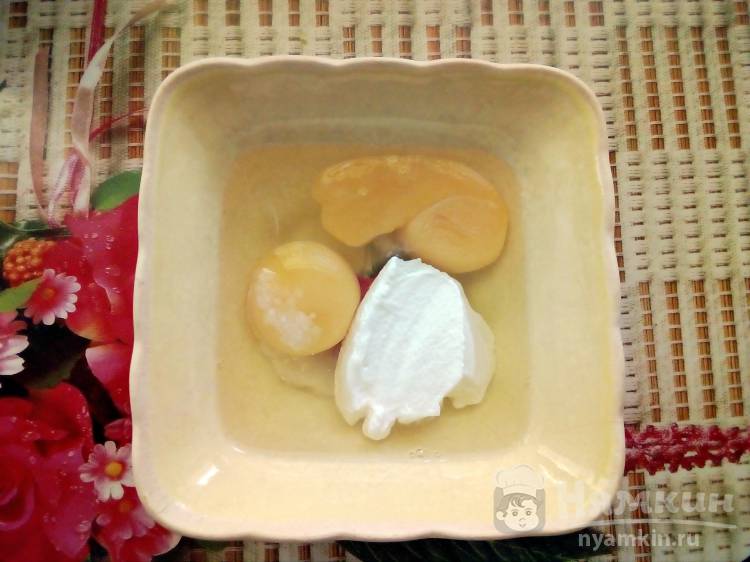 Омлет с кабачками и сыром на сковороде - фото шаг 3