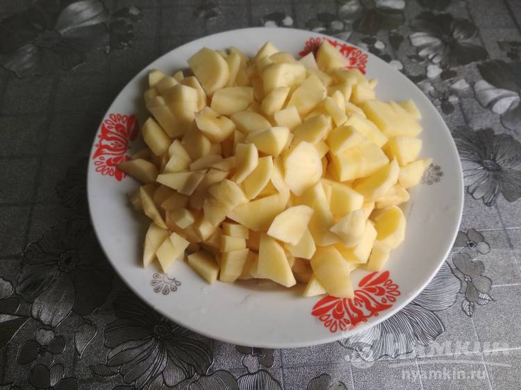 Вкусный суп из белой консервированной фасоли со щавелем - фото шаг 2