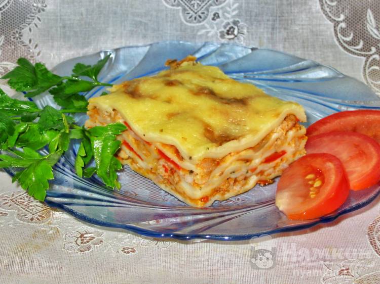 Классическая лазанья Болоньезе в домашних условиях - фото шаг 17