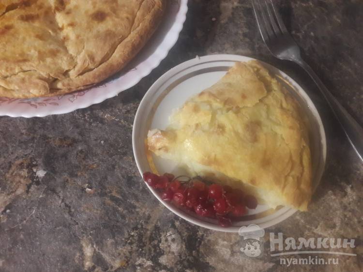 Пирог из песочного теста с картофельным пюре - фото шаг 4
