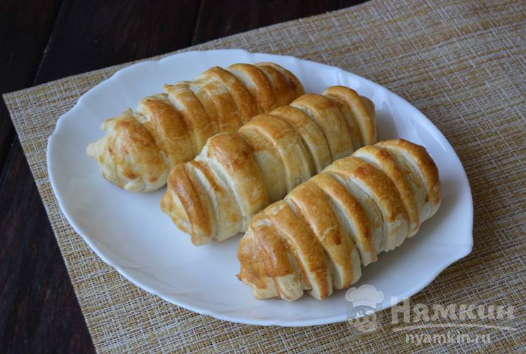 Вкусные сосиски в слоеном тесте  - фото шаг 8