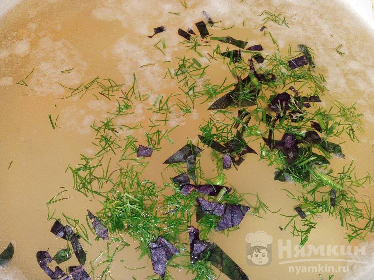 Рисовый суп с килькой и овощами на скорую руку - фото шаг 6