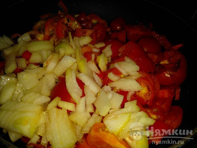 Суп на курином бульоне с вермишелью и овощами - фото шаг 2