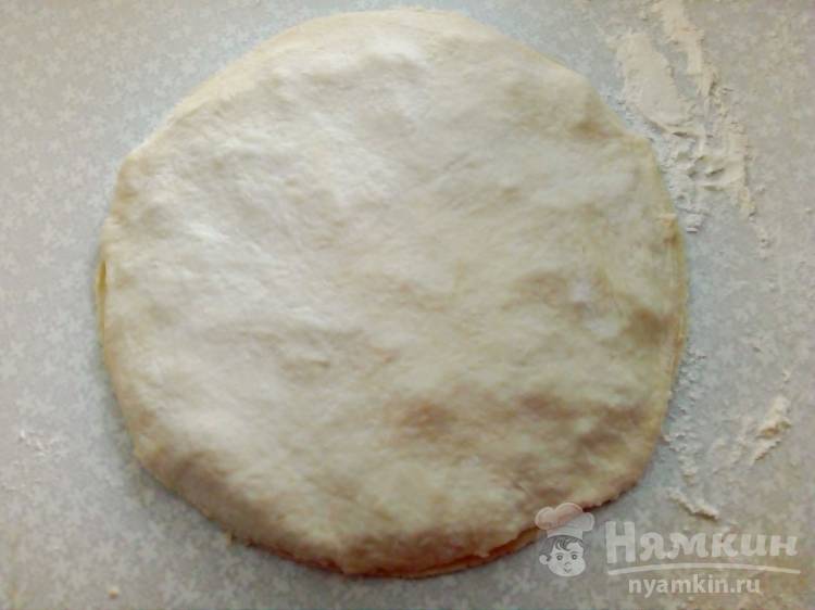 Постный луковый пирог на рисовом отваре - фото шаг 8