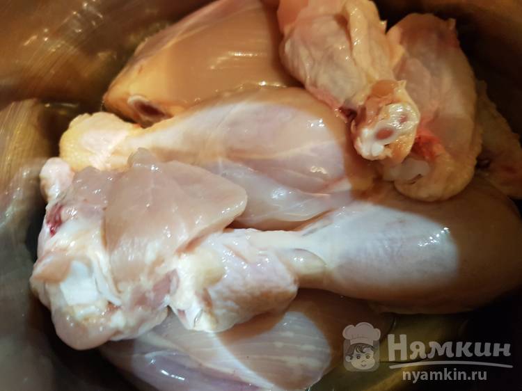Курица в сметане в духовке