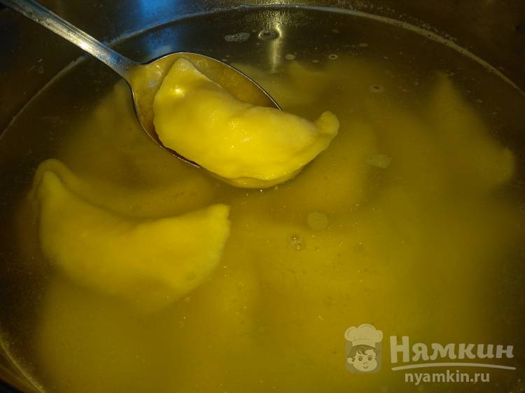 Диетические вареники с гречкой и репчатым луком - фото шаг 5