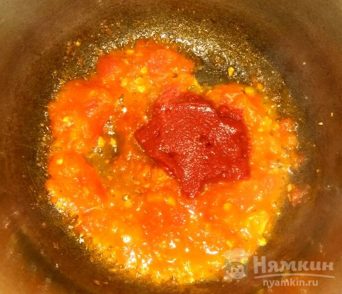 Вкусный соус для пиццы - фото шаг 6