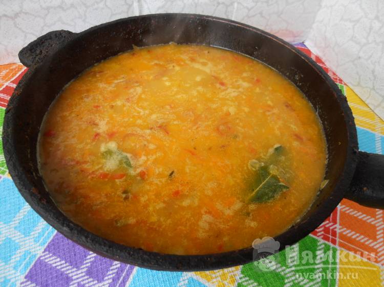 Рис с кукурузой и зеленым горошком - фото шаг 6