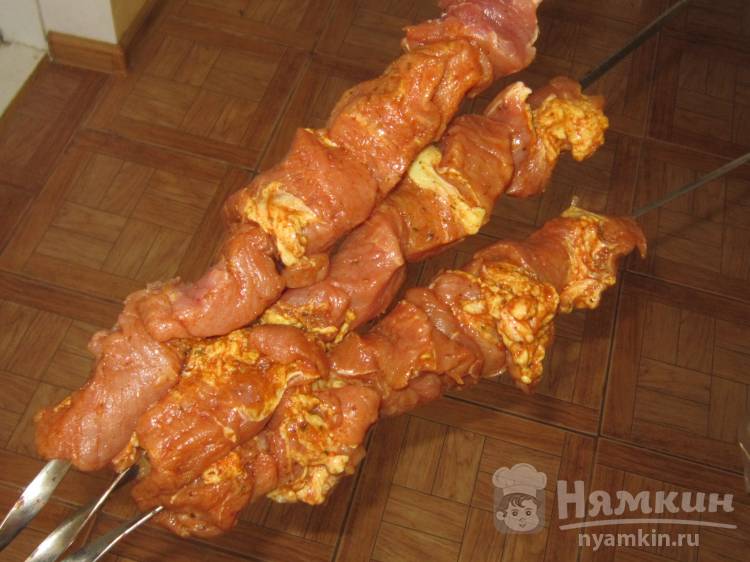 Шашлык из свинины маринованный с паприкой - фото шаг 2