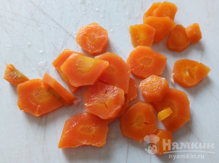 Детское овощное пюре из кабачка, моркови и свеклы - фото шаг 3