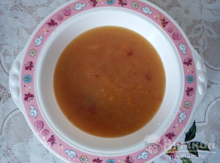 Детское овощное пюре из кабачка, моркови и свеклы - фото шаг 7