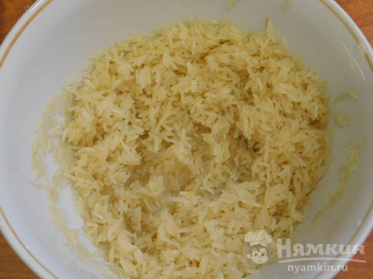 Желтый рис на гарнир - фото шаг 3