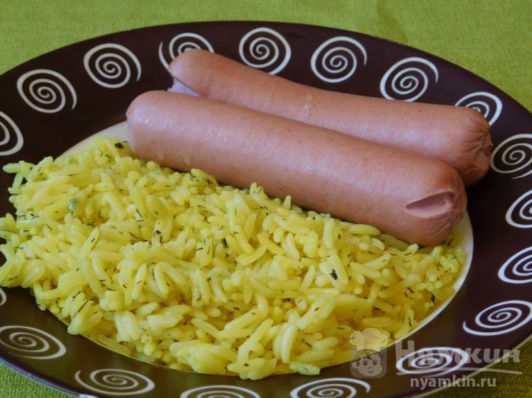 Желтый рис на гарнир - фото шаг 5