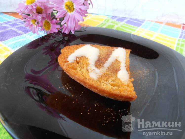 Гренки на сливочном масле с корицей и сгущенным молоком - фото шаг 5