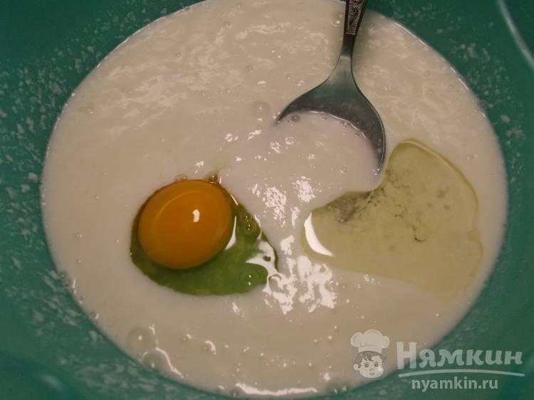 Кребли на простокваше - фото шаг 2