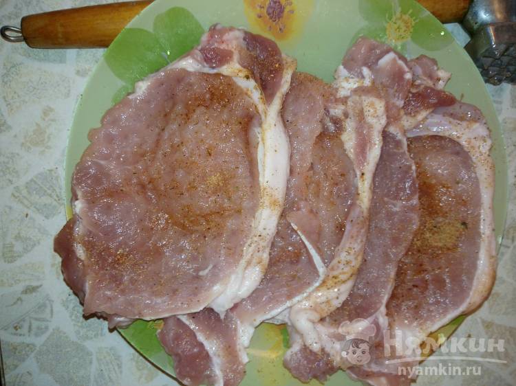 отбивные из свинины на сковороде гриль | Дзен