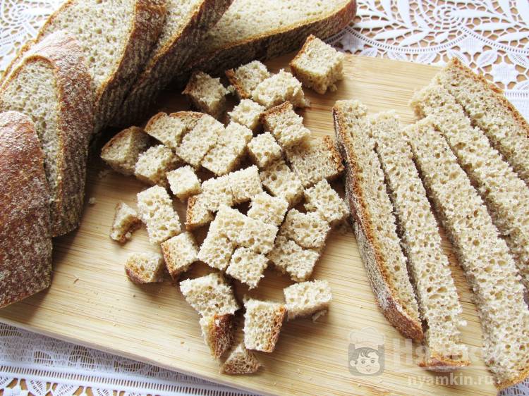 Сухарики вместо хлеба: польза и вред