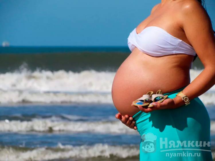 Можно ли загорать беременным на море