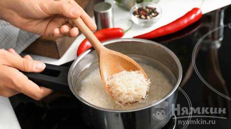 Сколько варить рис для фаршированных перцев