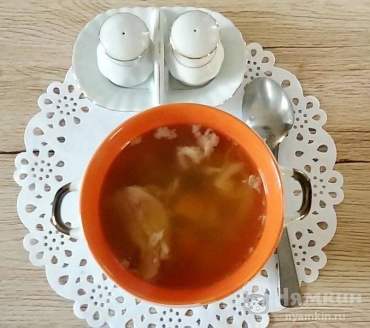 Диетический супчик из кролика и тыквы - фото шаг 5