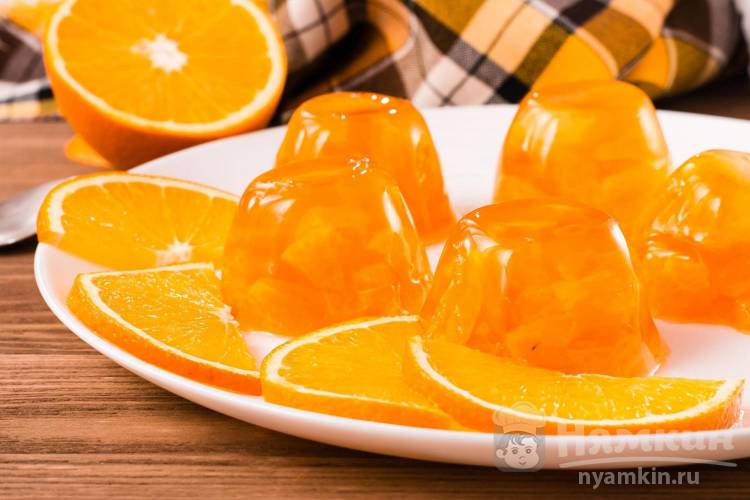Домашнее желе из апельсинов своими руками