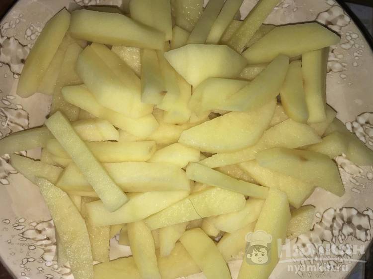 Легкий борщ с капутой на курином бульоне - фото шаг 2