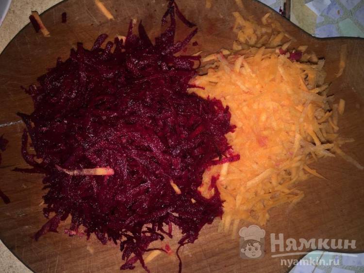 Легкий борщ с капутой на курином бульоне - фото шаг 5