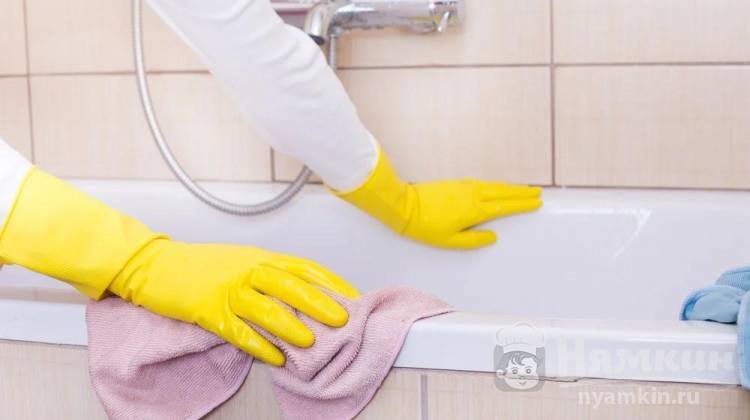Как и чем мыть акриловую ванну: правила и хитрости