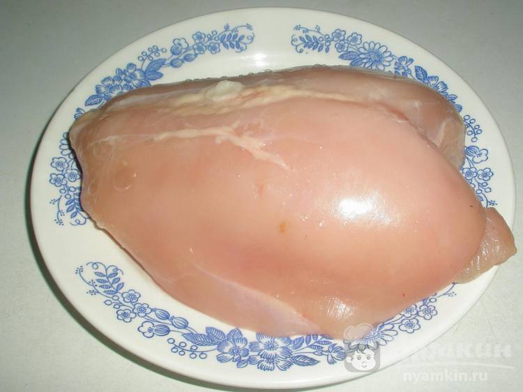 Куриное филе в кляре на сковороде