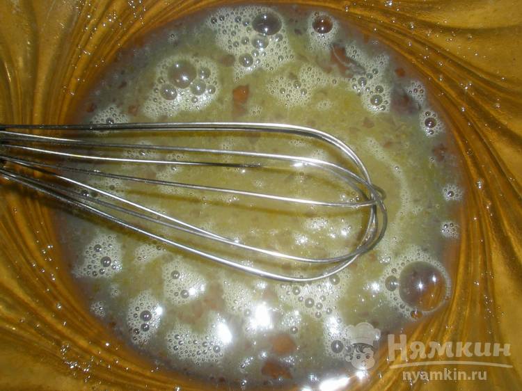 Блинчики с ванилином на майонезе и кипятке - фото шаг 1