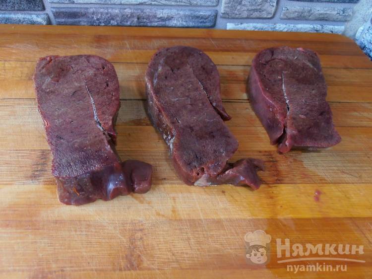 Отбивные из говяжьей печени - рецепт с фото пошагово
