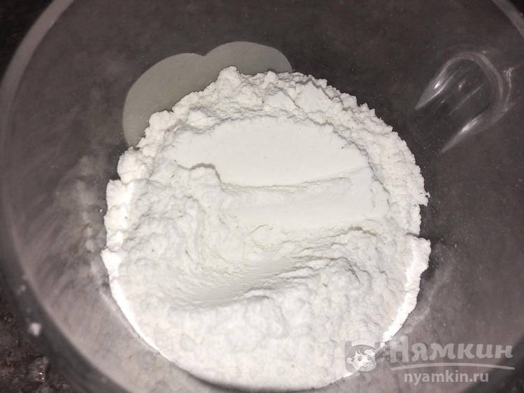 Яблочный пирог на соде в духовке за 10 минут - фото шаг 6