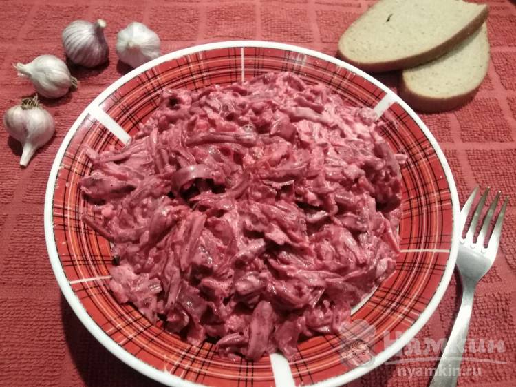 Острая свекольная закуска - фото шаг 6