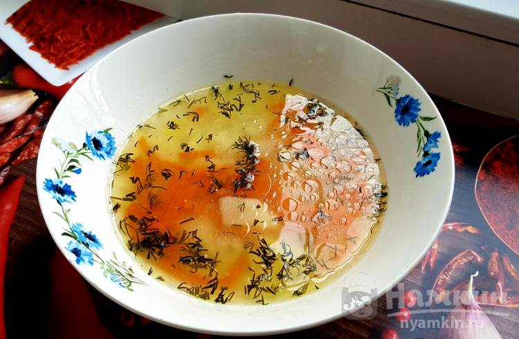 Рисовый суп на курином бульоне  - фото шаг 10