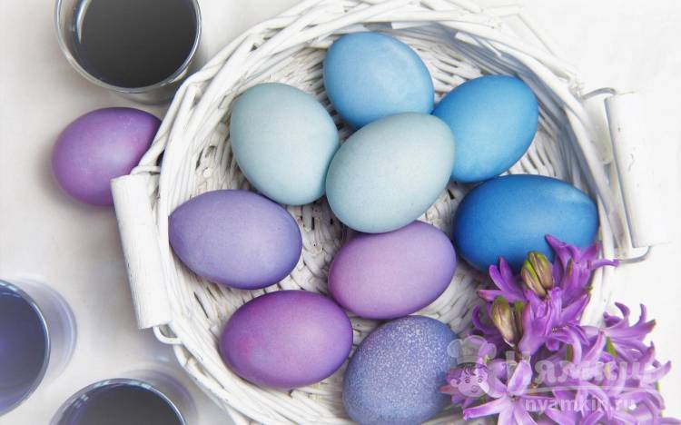 Как покрасить яйца на Пасху: домашние способы