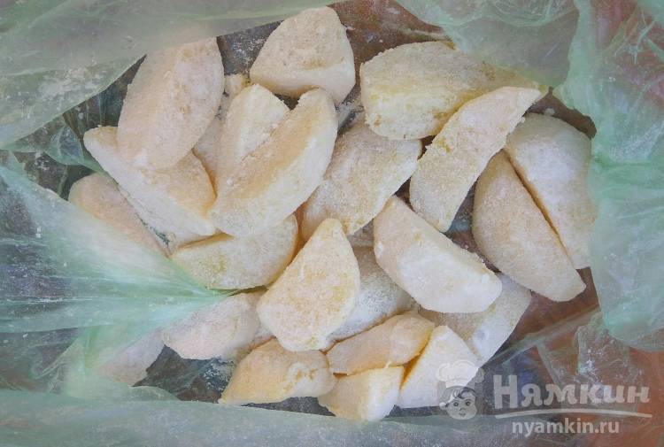 Картофель в сырной панировке запеченный в духовке - фото шаг 5